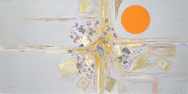 Financial Goldrush 2011 Painting
