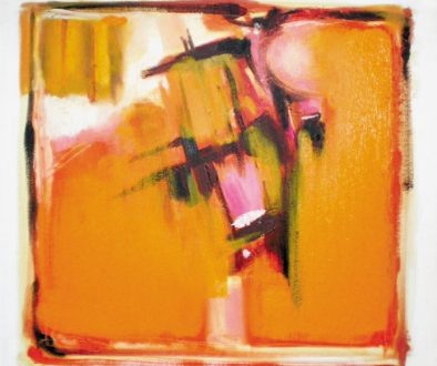 Big Little Orange Painting